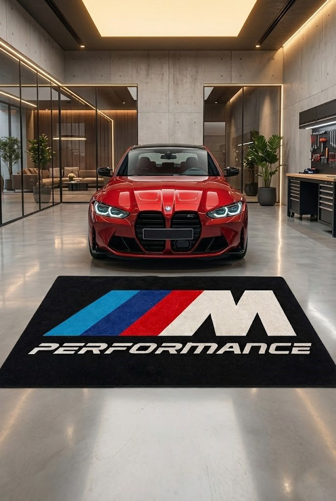 Premium BMW Garagenteppich – 5x7 ft (60x87")
