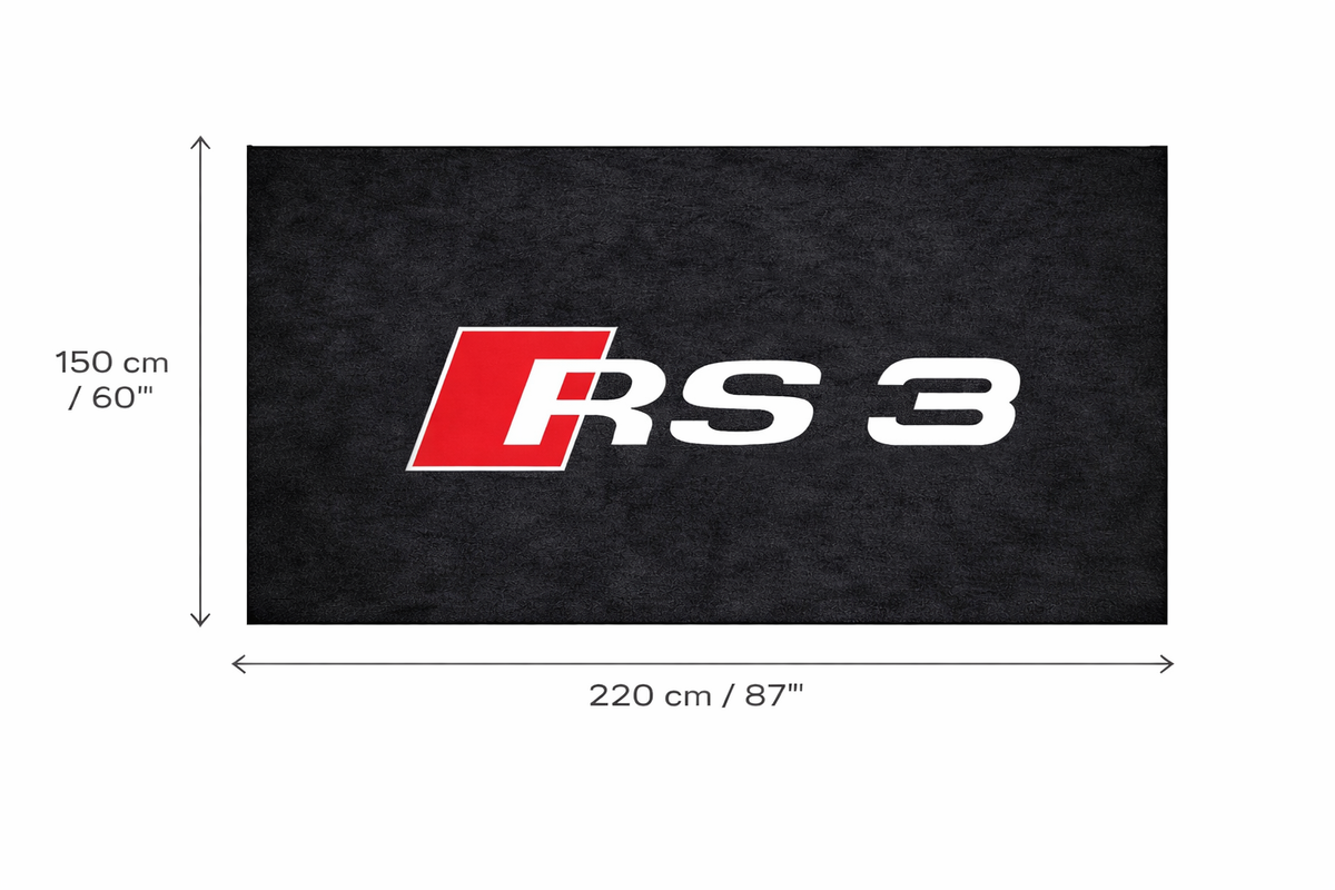 Premium Audi Garagenteppich – 5x7 ft (60x87")